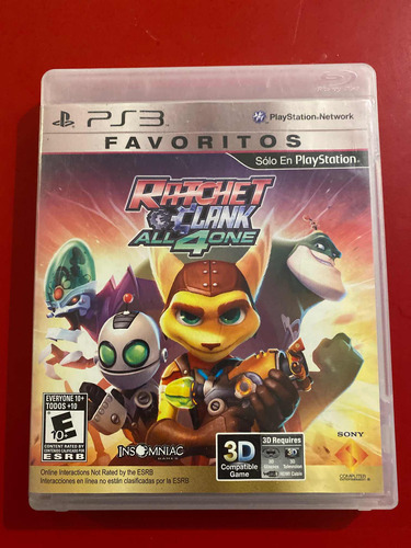 Ratchet & Clank All 4 One Ps3 Playstation 3 Oldskull Games