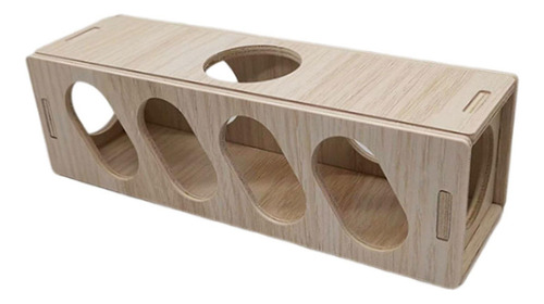 Cobertizo De Túnel De Madera Para Hámster, De Para