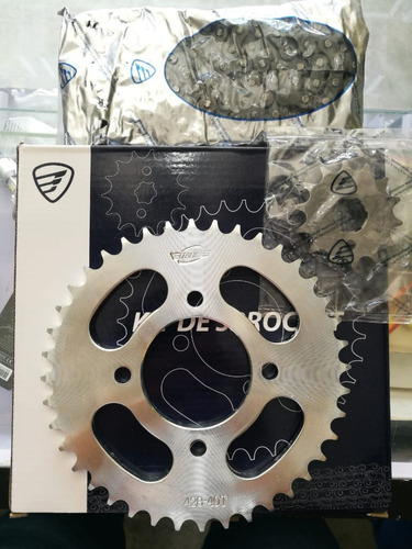 Kit Cadena Piñon Y Sprocket Italika Rc125