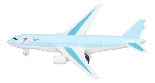 Modelo Avión Juguete 777 Resistente Aleación Duradera Seguro