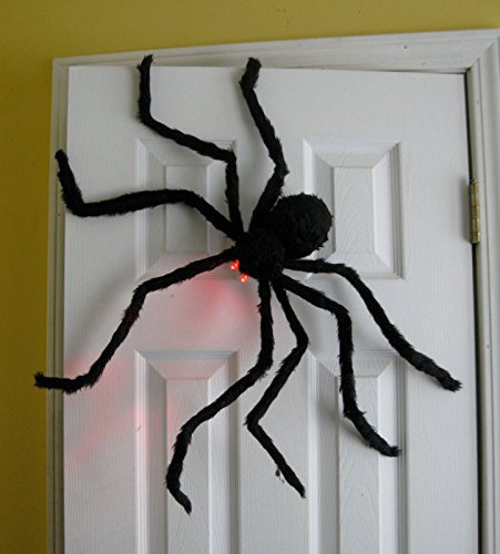 Tarantula Con Ojos Led Para Decoracion De Halloween