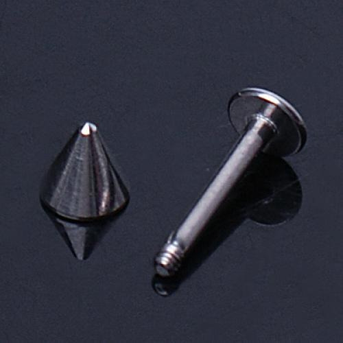 3 X 10 Piezas De Plata De Material Acero Inoxidable Labret
