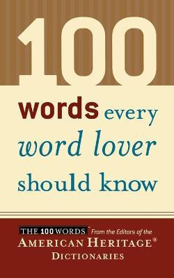 Libro 100 Words Every Word Lover Should Know - American H...