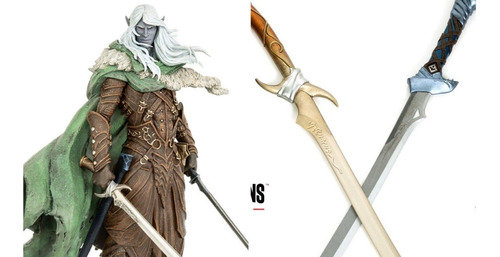 Boneco Oficial Exclusivo Gamestop D&d Drizzt