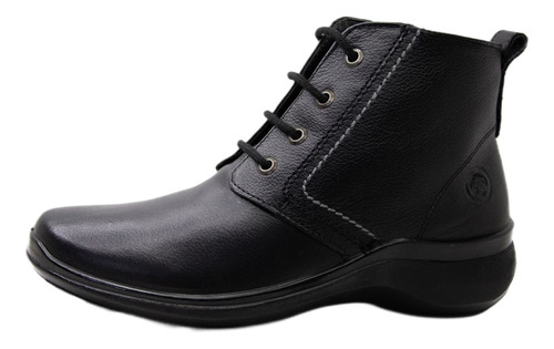 Botin Mujer Piel Negro Verdetabaco - Manolo 214x1/2