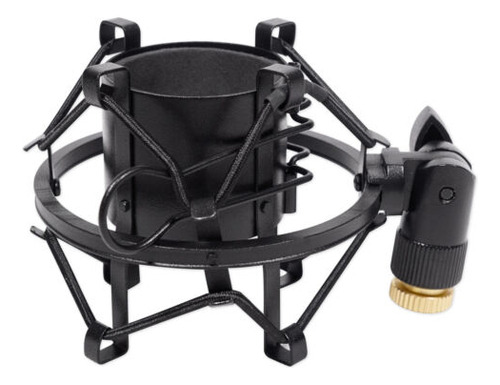Black Metal Shock Mount W/foam For Mxl V67g He Condenser Ccc