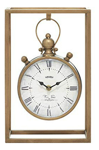 Deco 79 Fabulous And Unique Metal Table Clock