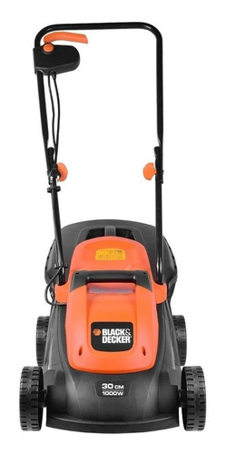 Cortador de grama elétrico Black+Decker GR3000 com saco de coleta 1000W laranja e preto 120V - 127V