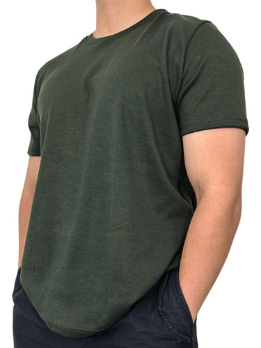 Playera Básica Grosor Alto Algodón 280 Gramaje Fresco