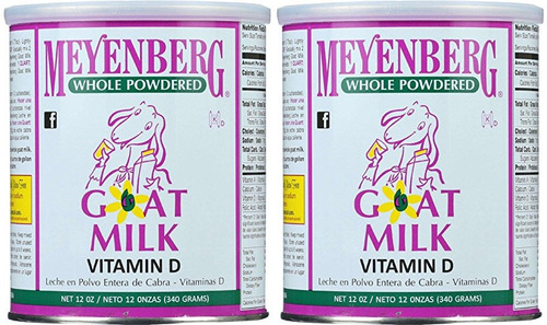 2pz Meyenberg Entera En Polvo De Leche Cabra +d Envio Gratis