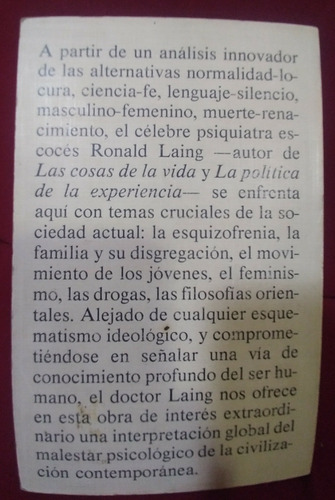 Los Locos Y Los Cuerdos Laing (Usado)
