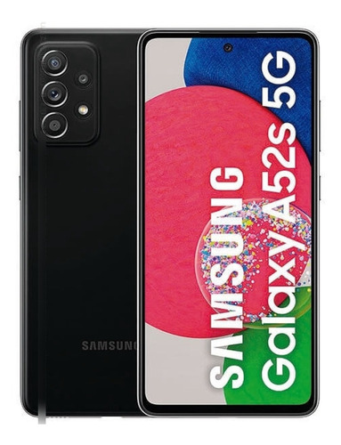 Samsung Galaxy A52s 5g Sm-a528 128gb Negro Liberado Ref (Reacondicionado)