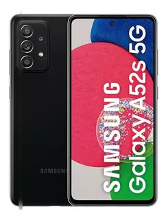 Samsung Galaxy A52s 5g Sm-a528 128gb Negro Liberado Ref