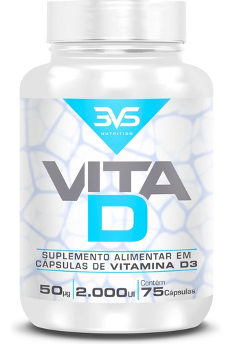 Vitamina D3 2000 Ui 75 Caps - 3vs