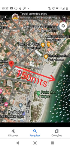 Loft Na Quadra Da Praia Dos Anjos Em Arraial Do Cabo 150mts
