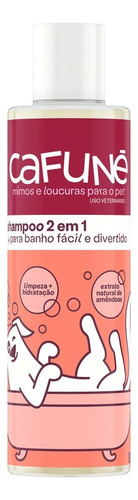 Shampoo Uso Veterinário 2 Em 1 Amêndoas Frasco 300ml Cafuné