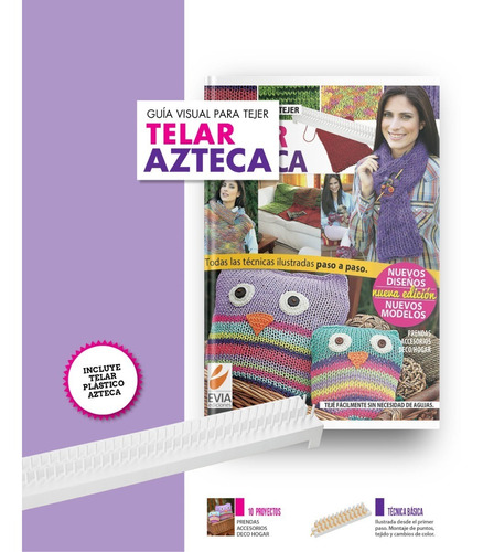 Guía Visual / Telar Azteca Portátil / Revista + Telar 