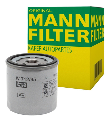 Filtro Aceite Jetta Golf Ibiza Leon Toledo Audi Mann W712/95