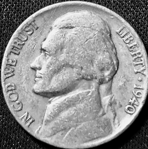 Five Cents Thomas Jefferson 1940