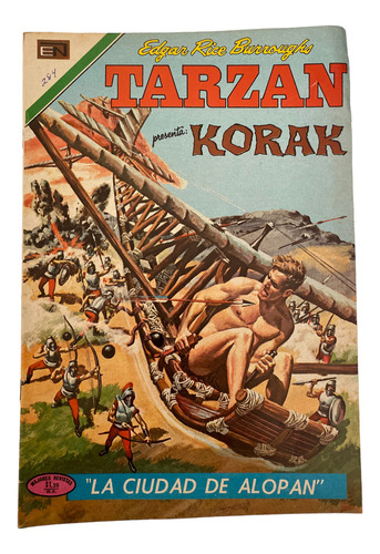 Comic Tarzan Presenta: Korak #284 Editorial Novaro Dic 1971 