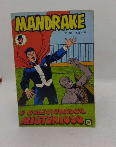 Mandrake : O Coleccionador Misterioso - Historieta Portugu 