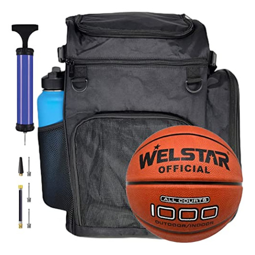 Baloncesto Mochila/ball Combo Bolsa Grande B0bhbrkld2_091223