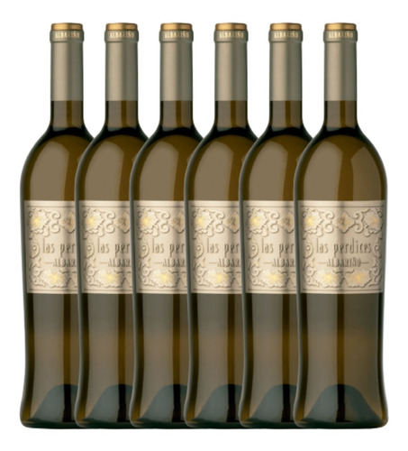 Vino Blanco Las Perdices Albariño 750ml Caja X6 - Gobar®