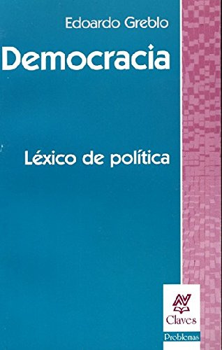 Libro Democracia De Edoardo Greblo