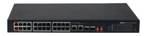 Switch De 24 Puertos Layer 2 No Admin Poe 240w