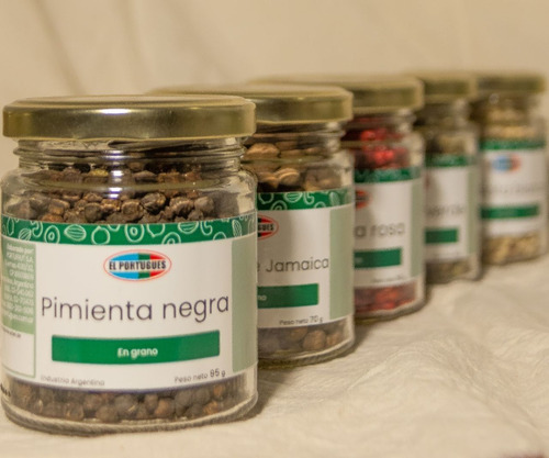 Imagen 4 de 9 de Pimienta Jamaica En Grano X70 Gr En Frasco - El Portugues -