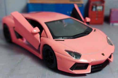 Lamborghini Aventador Carro A Escala 1:36, De Coleccion | Cuotas sin interés