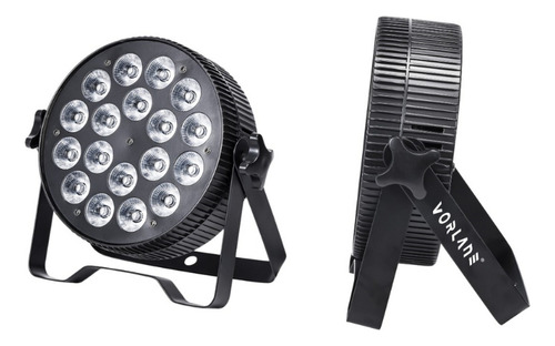 Kit 12 Canhão 18 Leds Rgbwa Uv 6in1 Dj + Mesa Dmx C/cabos 2m