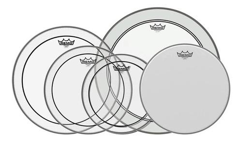 Set De Parches Remo Pp0270ps 12 13 16 Y 22 Pulgadas