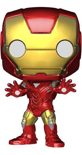 Figura Funko Pop! Avengers Iron Man 02 De 18 Pulgadas