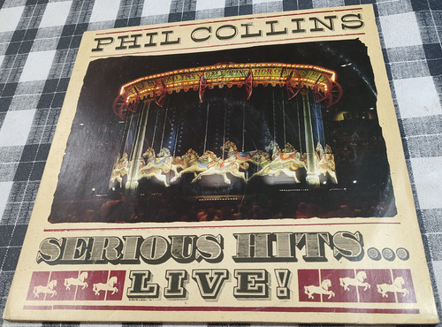 Phil Collins Serious Hits Live! 2lp Brasil 1ra Edic Genesis Brasil 1ra Edicion (Usado)