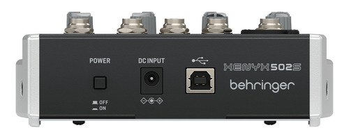 Mixer Mezcladora Behringer Xenyx 502s 5 Canales Usb