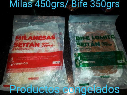 Milanesas De Seitan/bifes Precio Para Dieteticas $160 Vamvoo