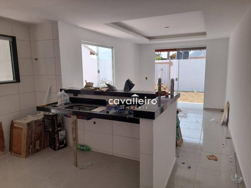 Casa Com 2 Dormitórios À Venda, 70 M² Por R$ 340.000,00 - Jardim Atlântico Leste (itaipuaçu) - Maricá/rj - Ca4702