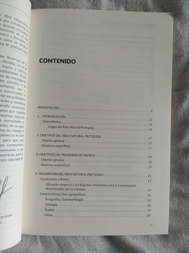 Libro Programa De Manejo Reserva De La Biosfera Janos (Usado)
