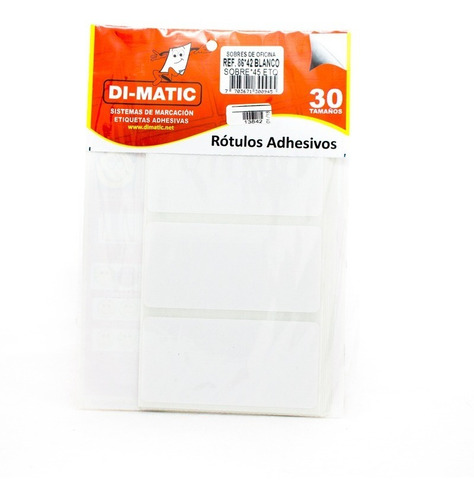 Rotulo Adhesivo Blanco 8642 Dimatic