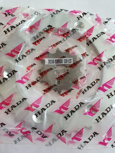 Kit Corona Y Piñón Honda Xr 250 Torndado 38 13