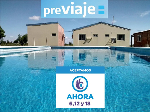 Imagen 1 de 14 de Ahora 6,12,18 Previaje Bungalows Descuento En Termas
