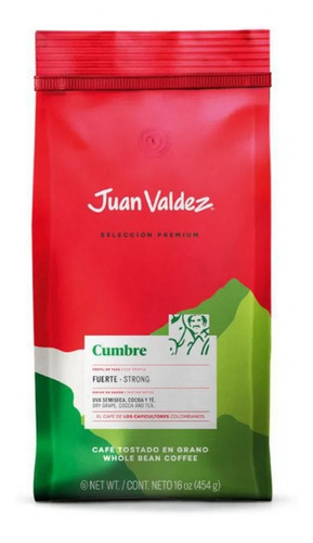 Café Juan Valdez Cumbre X 454g Molido