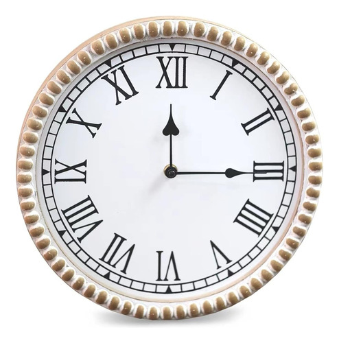 Koreen's 12 Pulgadas Reloj De Pared Rústico Hecho A Mano Con