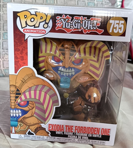 Funko Pop Yugi Oh Slifer, Obelisk Y Exodia (Usado)
