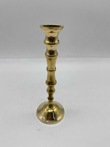 Candelabro Bronce Liso X 19 Cm