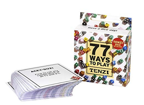 Tenzi 77 Formas De Jugar Toda La Tarjeta De Edad Dados Party