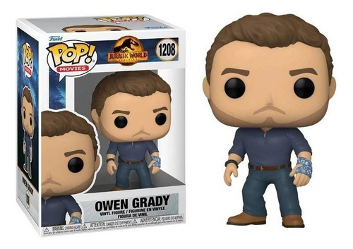 Funko Pop Jurassic World - Owen Grady Nuevo Vinilo 10cm