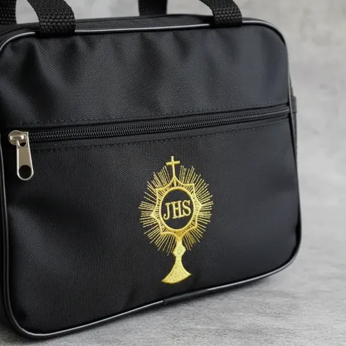 Bolsa Porta Bíblia Ostensório Preta 20x25 Cm | MercadoLivre