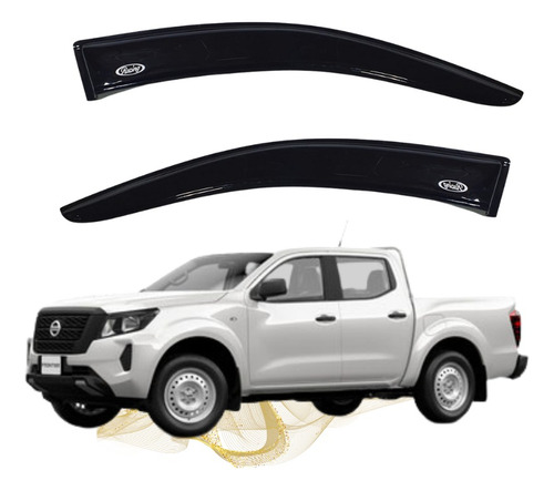 Botaguas Nissan Frontier  Np300 2016 -2024 Anchos Delanteros